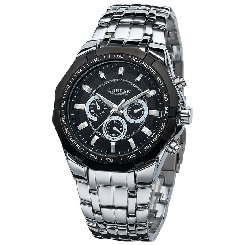 Brand Fashion Men's  Metal Watch