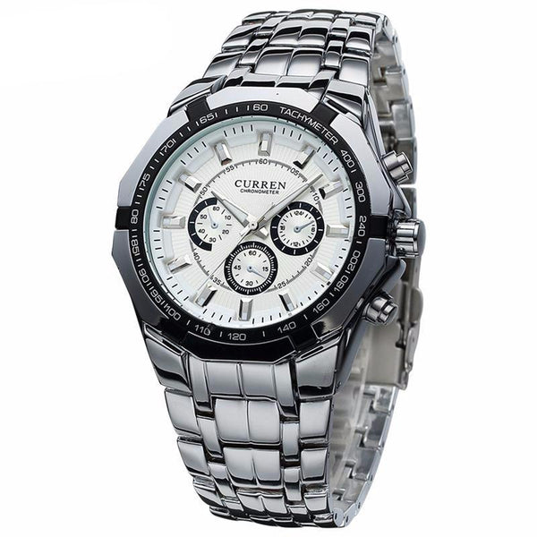 Brand Fashion Men's  Metal Watch