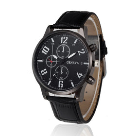 Retro Design Leather Band  Watch